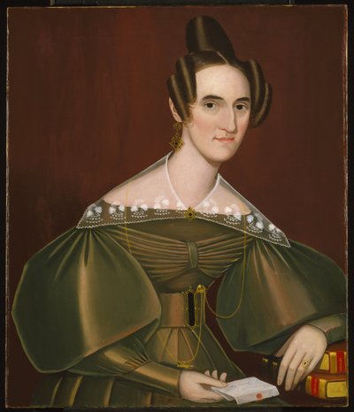 Jeannette Woolley, später Mrs. John Vincent Storm von Ammi Phillips